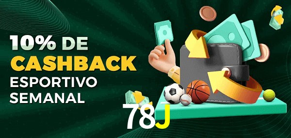 10% de bônus de cashback na 78J