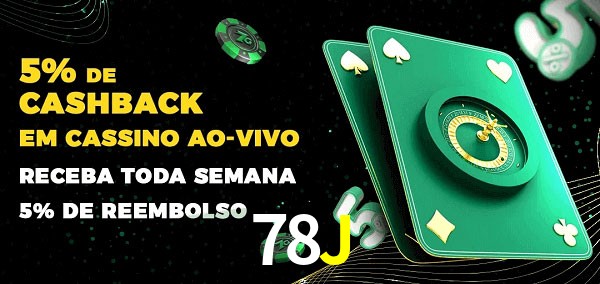 Promoções do cassino ao Vivo 78J